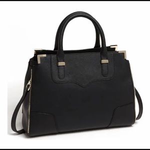 Rebecca Minkoff Amorous Black Satchel Purse